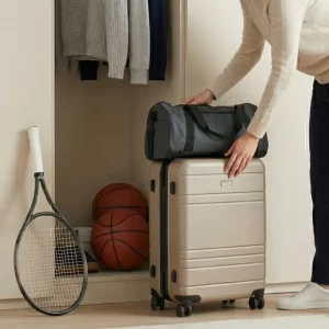 Suitcase and Duffel Bag