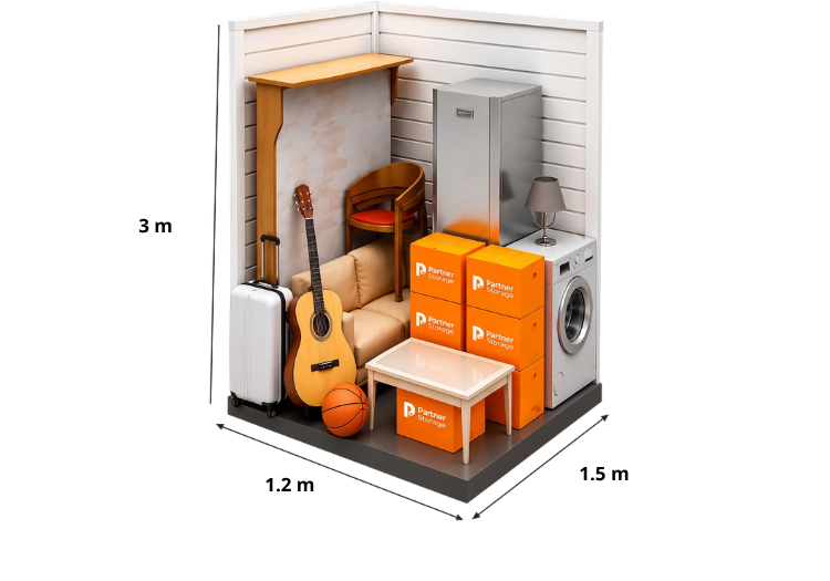 20 Sq Ft Compact Room Storage Unit